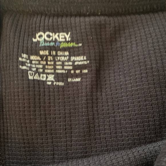 Jockey Women’s Waffle Leggings Long Underwear XL NWT - Picture 5 of 5
